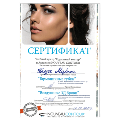 NOUVEAU CONTOUR Мк-2015р.